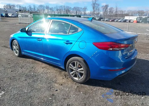 2018 Hyundai Elantra Sel from USA, damaged, VIN 5NPD84LF6JH278035
